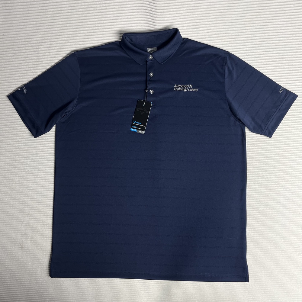 Callaway Golf Polo Shirt Mens XL Blue Opti-Dri Assurant Automotive Training